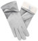 vislivin Winter Warm Handschuhe Damen Touchscreen Handschuhe Wildleder Winterhandschuhe mit Gefütterten Gloves Grau L