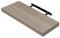 WOLTU Schweberegal Wandregal freischwebend Regal Wandboard Bücherregal Holz Board für Bücher, Bilder, Deko 60x23x3.8cm graue Holzoptik