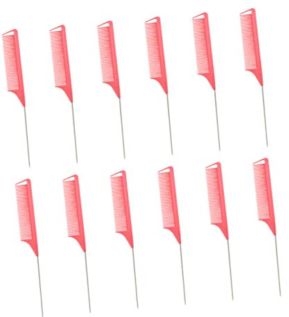 MERRYHAPY 12stücke Friseur Kamm Mit Spitzkamm Für Haarfärbung Leicht Und Langlebig Für Salon Und Zuhause Hitzebeständig Und Tragbar