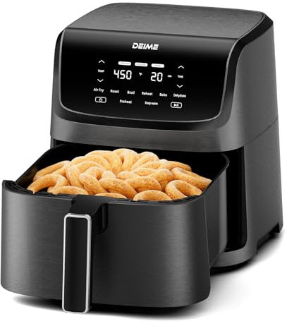 DEIME Air Fryer 7.0L Oilless 1800 W Large Capacity Oven Air Fryers Healthy Cooker with 10 Preset