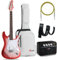 MUSILY 39 Inch Electric Guitar Kit, Beginner Starter, HSS Pickups, Gig Bag, Amplifier, Strap, Cable, Picks (CandyAppleBurst)