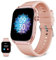 KSIX Smartwatch Urban Move Rosa, Pantalla AMOLED 2.06, Mensajes, Manos Libres, Asistente Voz, 100+ Modos Deportivos