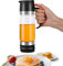 hoforife Distributeur de Miel 350ml en Verre Anti-Goutte - Verseur Sirop d'Érable avec Base Silicone pour Pancakes, Café et Thé (noir) - Lavable Lave-Vaisselle