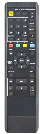 AULCMEET RC-819DV Télécommande de rechange pour lecteur DVD Blu-ray Onkyo BD-SP809 BDSP809 BP-SP809 BPSP809