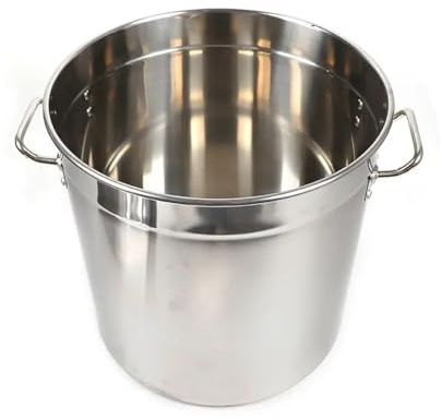 suppentopf 35L Stielkasserolle Suppentopf Mit Deckel Edelstahl Universal Gulaschkessel Camping Kochtopf