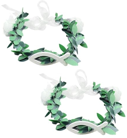 Alide 2 Candele Per Comunione Con Protezione Antigoccia, 3-6 Cm, Salvagoccia Per Battesimi E Matrimoni (Christ Fish)