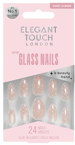 Elegant Touch Glazed Finish - Glass Polka