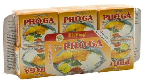 Pho Ga Bouillonwürfel (Vietnamesische Würzmischung für Reisnudelsuppe mit Huhn) 3 x 75 g