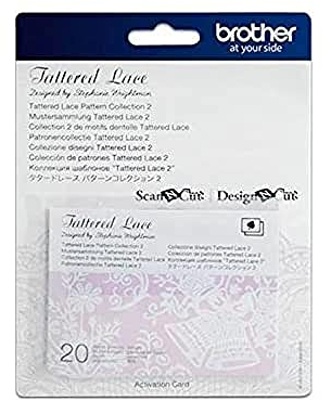 Brother Collection 2 x 20 Motive Scan N Cut von Tattered Lace