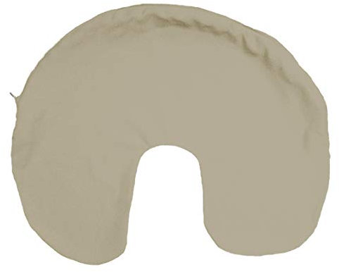 Kneer Nackenhörnchen Bezug Mako Jersey Farbe: Kiesel