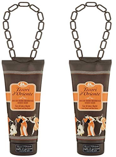 Tesori d'OrienteFior di Loto e Karitè' Lotus Flower and Shea Butter Shower Cream 8.45fl.oz, 250ml (Pack of 2)