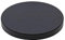 UniFramPro Round Rolling Plant Caddy with Hidden Universal Castors, Slimline Indoor/Outdoor Plant Dolly, Minimalistic Modern Design (11.4 Anthracite Gray)