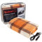 Stalwart 75-BP1011 Coperta elettrica riscaldata 12 V in pile polare da viaggio per auto, camion e camper per tempo freddo, tailgating e kit di emergenza (arancione)