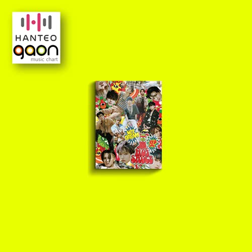 NCT Dream - Hot Sauce [Photobook Chilling ver.] (The 1st Album) [Pre Order] CD+Photobook+Folded Poster+Others with Tracking, Extra Decorative Stickers, Photocards