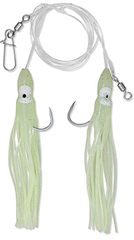 Rhino Filo da pesca monofilo per pesca nautica, autoilluminante, 1,15 m