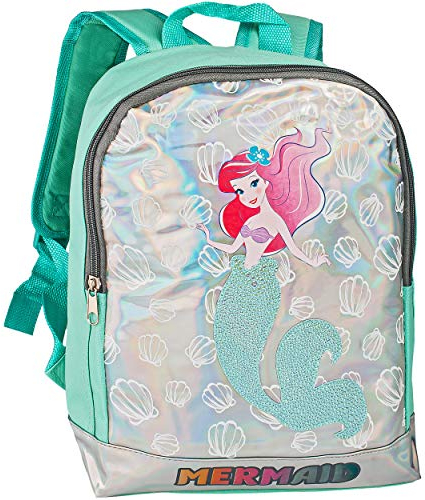 alles-meine.de GmbH Kinder Rucksack - - Princess Arielle die Meerjungfrau - Tasche - beschichtet & wasserfest - Kinderrucksack/groß Kind - Mädchen - z.B. für Kindergarten/Vor..