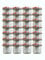 Vitrea Einmachgläser mit Schraubdeckel - 125 ml Glas/Metall 6,6 x 6 cm (ØxH), Deckel To 66 rot kariert Made In Germany (6)