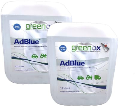2 X 10L Greenox Universal Fuel Additive AdBlue For Diesel Cars