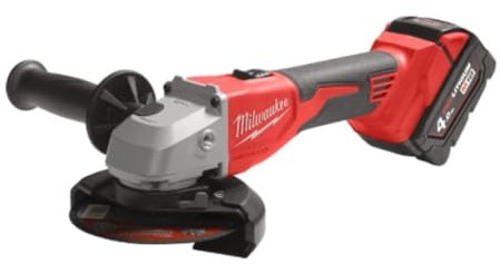 Milwaukee M18BLSAG125X-402X - Smerigliatrice angolare a batteria, 125 mm - 4933492644