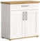 xonox.home Garderobe Verona Schuhkommode Schuhschrank Kommode Highboard Stauraumschrank in Sibiu Lärche Nb. Absetzung Artisan Eiche Nb., ca. 95x92x39 cm