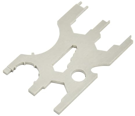 Jemora Tauch-Multitool, Edelstahl-Kreditkarten-Set, Tauchausrüstung, Atemregler-Werkzeug