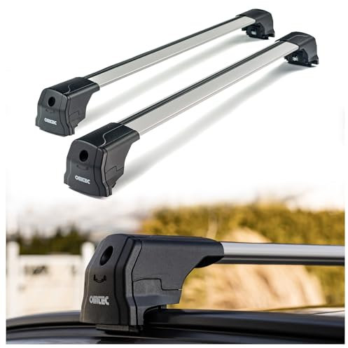 CHROMEMASTER | Dachgepäckträger Dachträger | Kompatibel mit Volkswagen Passat Kombi 2019-2023 | Er dient zum Transport Einer Dachbox, Fahrradträger, Leiter | Leichte Konstruktion aus Aluminium