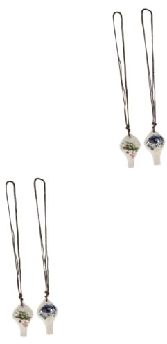 Generic 4stücke Einsteiger Ocarina Aus Keramik Praktische Ocarina Flöten Für Anfänger Geeignet Für Melodische Klänge Und Mobiles Lernen Für Altersgruppen