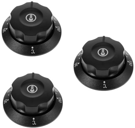 Gatuida 3 Piezas Interruptor Del Termostato De La Estufa Cubre Un Accesorios Freidora Aceite Freidora Termostato De La Estufa Dial Reemplazo De La Del Horno
