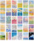 TPZORJX 30 Stück Postkarten- Kunstpostkarten,berühmte Gemäldepostkarten,Natur-Postkarten,Landschaften Postkarten,Postkarten für Room Decor oder Schreiben Gruß（Serie Vier Jahreszeiten）