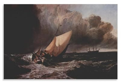 Joseph Mallord William JMW Turner Prints Painting (248) Posters Art Print Wall Photo Paint Poster Hanging Picture Family Decor 08x12inch(20x30cm)