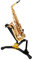 Susoso 30cm Höhe Saxophonständer, Altsaxophonständer Klappbare Füße Blasinstrumente Zubehör Für Alt- und Tenorsaxophone Schwarz