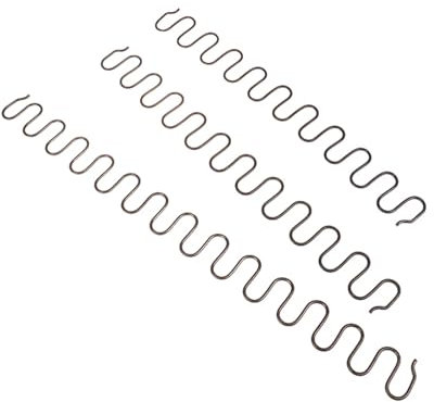 Ersatz-Federn für Sofas, Stuhl, Möbelfeder mit Clips, 45 cm, 50 cm, 60 cm, 65 cm, 70 cm lang, Ressort Hardware (50 cm)