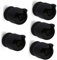 DOITOOL 5pcs Case for Goo- Outdoor Goo- Doorbell Goo- Nest Carrying Case Camouflage Case Protective Outdoor Black