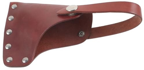 OSALADI Leather Axe Cover for Camping and Gardening Protective Storage Cover for and Camping Axe Durable Outdoor Tools Storage Solution