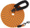 Training Leads for Dogs, 5M/16FT Strong Rope Long line Dog Lead Leash with Soft Padded Handle and Heavy Duty Hook, Reflective Recall Training Leads for Large Medium Small Dog,5m training Lead Orange