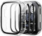 Custodia per Amazfit Bip 6 46mm Cover, Pellicola Protezione con Vetro Temperato Facile da Installare, Copertura Completa, Anti Graffio, HD Protezione Schermo