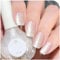 Holographic Mirage Silver Glitter Nail Polish – Quick Dry, Long-Lasting & Chip-Resistant – Vegan, No UV Needed – Sparkly Silver for DIY Nail Art & French Manicure
