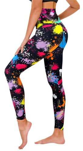 TNNZEET High Waist Leggings Damen Elastische Leggins Weiche Sporthose Gym | Sportleggins Lang für Yoga Sport, Activewear Mode Sportkleidung, Weicher Fashion Hose