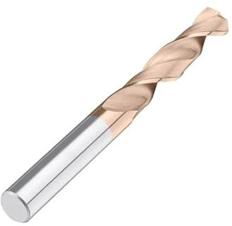 Brocas de carburo de 5,7-9,1 mm HRC45/55°, longitud total de 100 mm, herramientas de torno CNC for perforación de metal duro, acero de tungsteno.(HRC55,9.0mm)