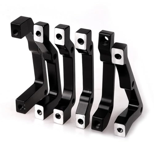 FUANA Scheibenbremssattel-Rahmen-Adapter-Halterung, 140, 160, 180, 203 mm, IS PM für Shimano, Front- und Heckmontage, Luftfahrt-Aluminiumlegierung, Fahrrad-Reparatursatz