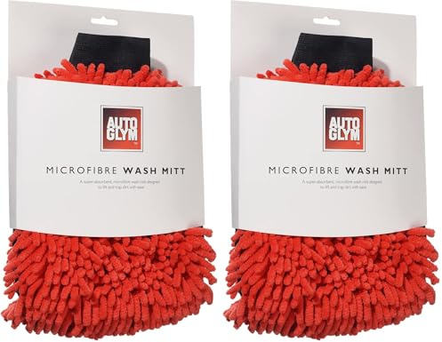 Autoglym Mikrofaser-Waschhandschuh (Packung mit 2)