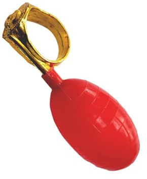 Fpbiagoq Gag Water Squirter Rings Spielzeug Für Humorvolle Streiche Auf Geburtstagsfeiern Und Festivalfeiern Karneval Partyzubehör Neuheitsspielzeug