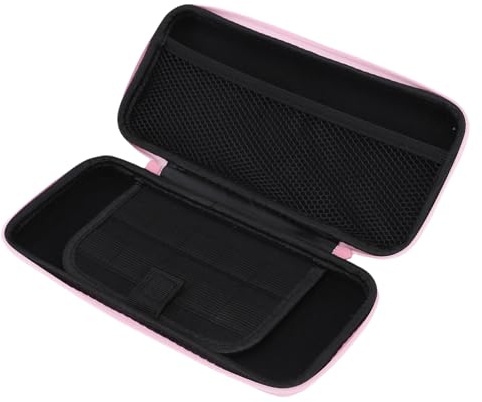 EMUKOEP Étui de Protection à Coque Rigide adapté à la Console Switch 2, Sac de Voyage Léger et Portable avec Double Options de Transport pour Toutes Les Occasions (Rose)