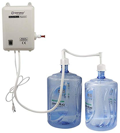 TDRFORCE Bottled Water Dispenser Pump System for Coffee Brewer Ice-Maker Refrigerator (Double Tube)