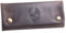 ANDERS Tabaktasche Drehertasche Rindleder I Lederdesign Germany (Dunkelbraun-Motiv5)