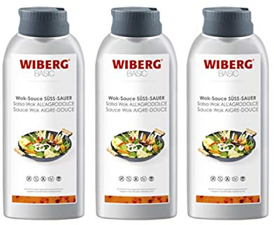 WIBERG - Wok Sauce Süß Sauer, 3x 800 g