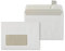 1000 Briefumschläge DIN C6 114x162 mm haftklebend weiß mit Fenster Briefhüllen 100642
