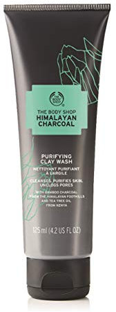 The Body Shop Himalayan Charcoal Purifying Clay Wash For Women 4.2 oz Cleanser