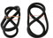 SECURA Kit de courroies trapézoïdales compatible avec MTD 754-0280 754-0281 B10 500 600 700 Traction