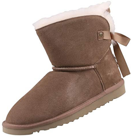 MUSTANG Damen Stiefeletten, Braun (Taupe 318), 39 EU